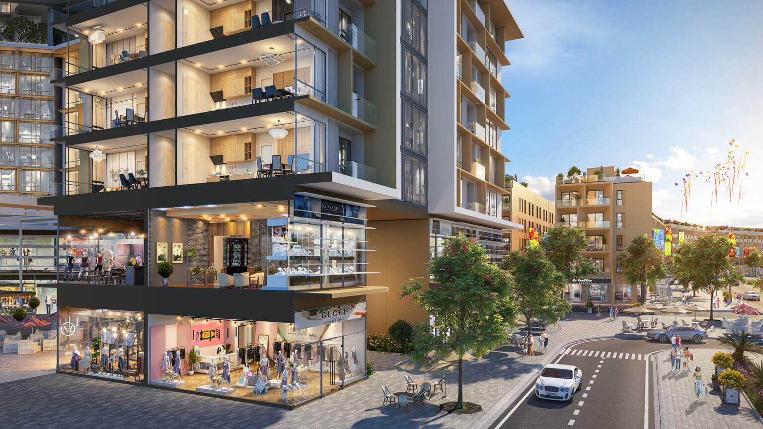 shophouse khối đế Imperia Central Park Yên Sở