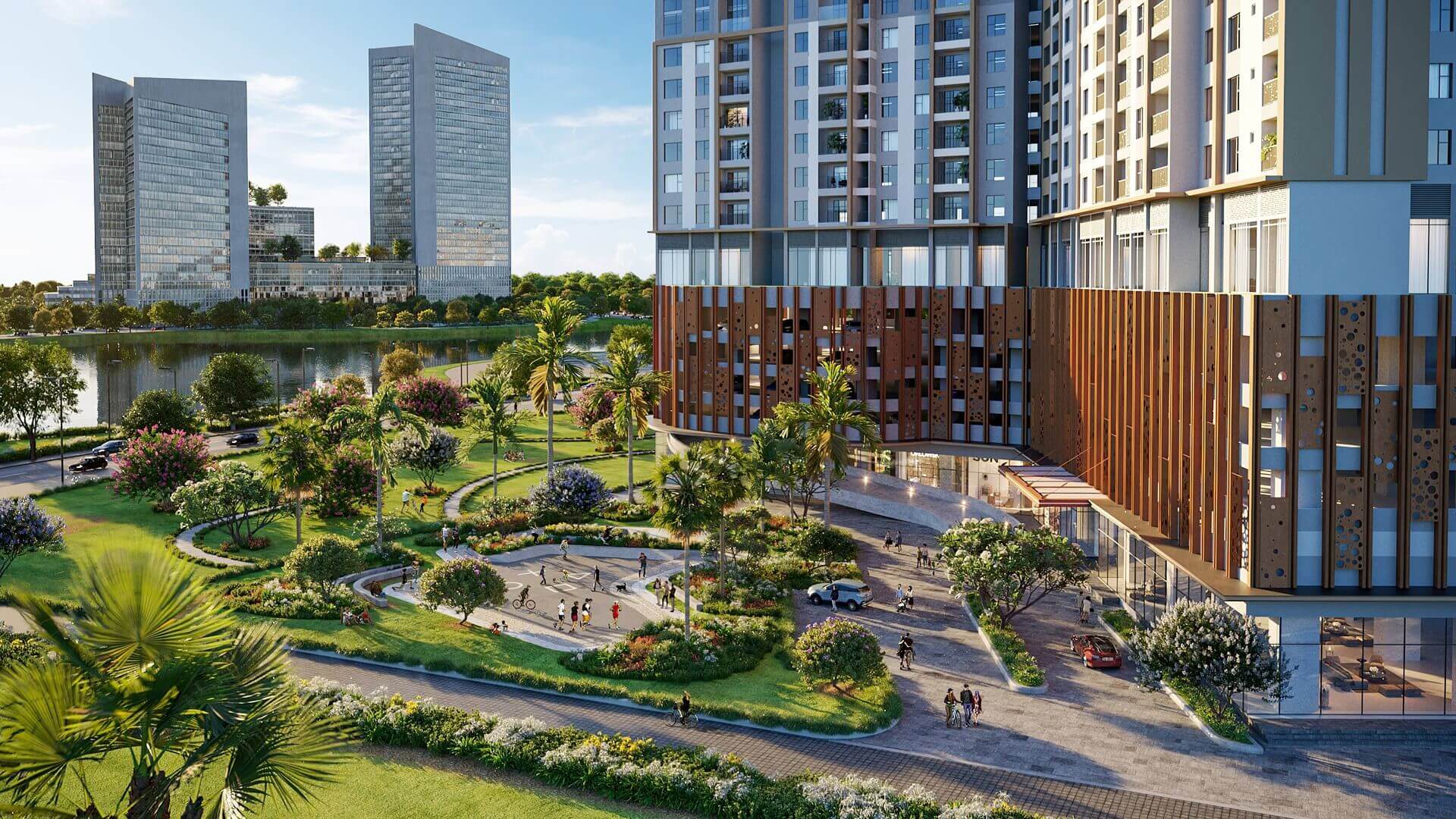 tiện ích dự án Imperia Central Park yên sở hoàng mai