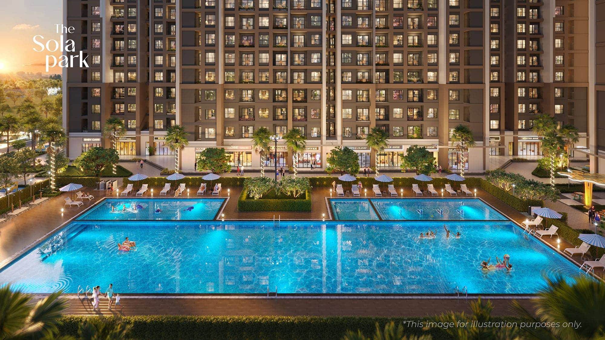 tiện ích dự án imperia sky park nam an khánh