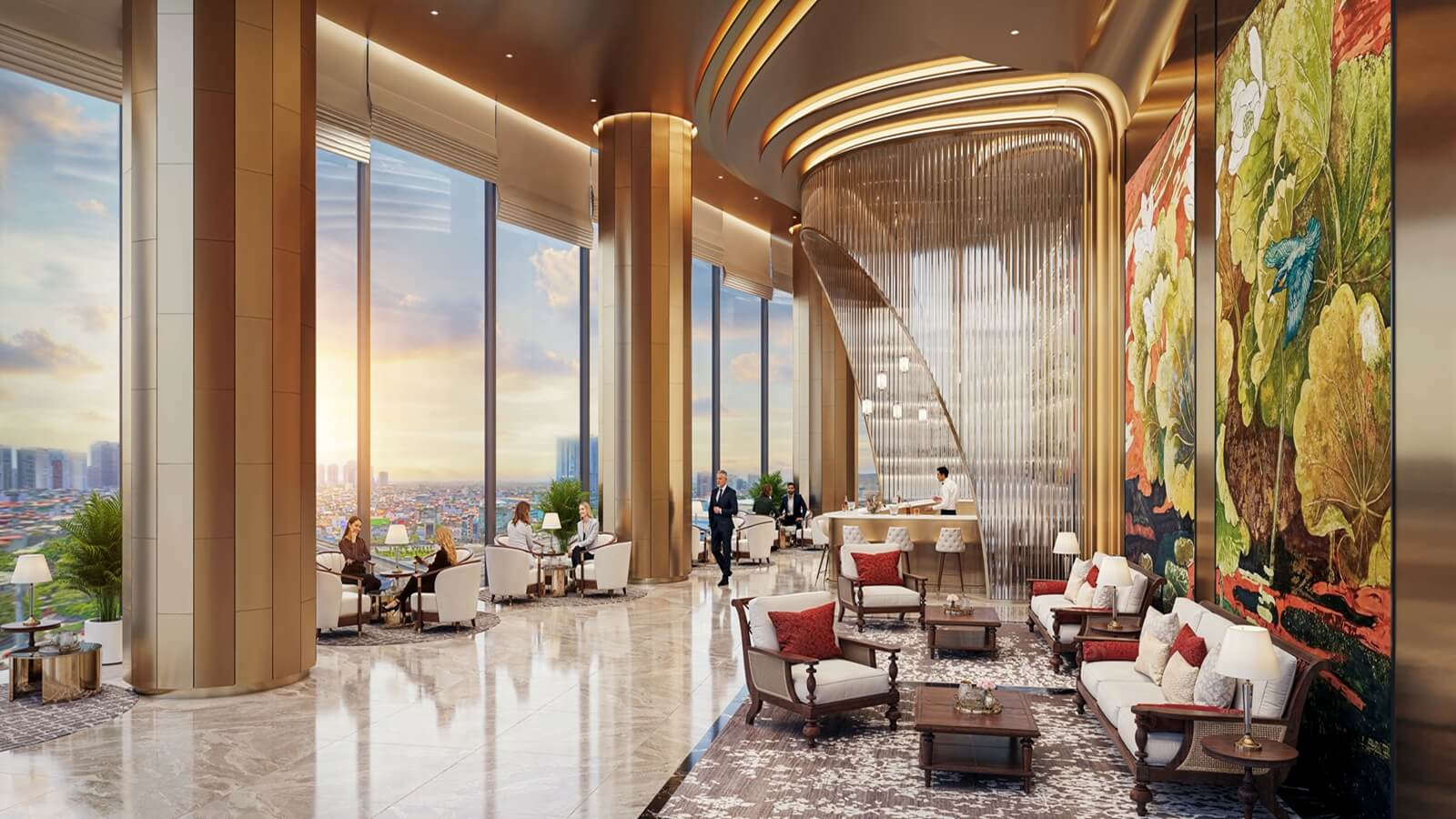 tiện ích dự án imperia sky park nam an khánh