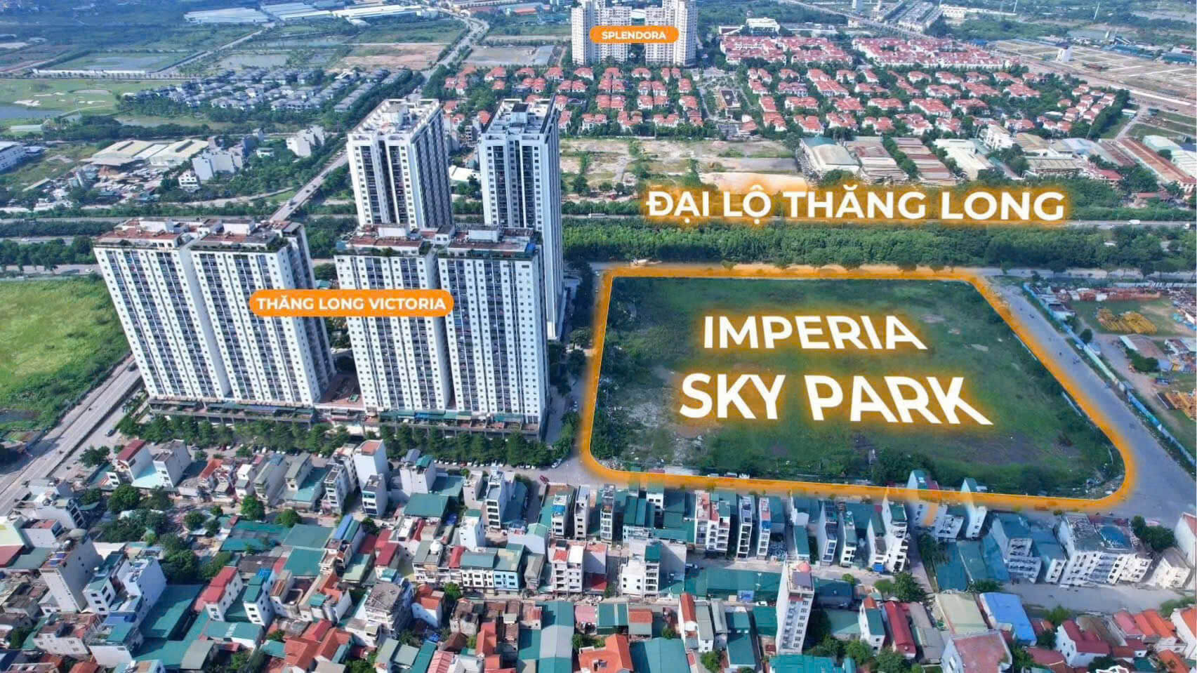 vị trí dự án imperia sky park nam an khánh